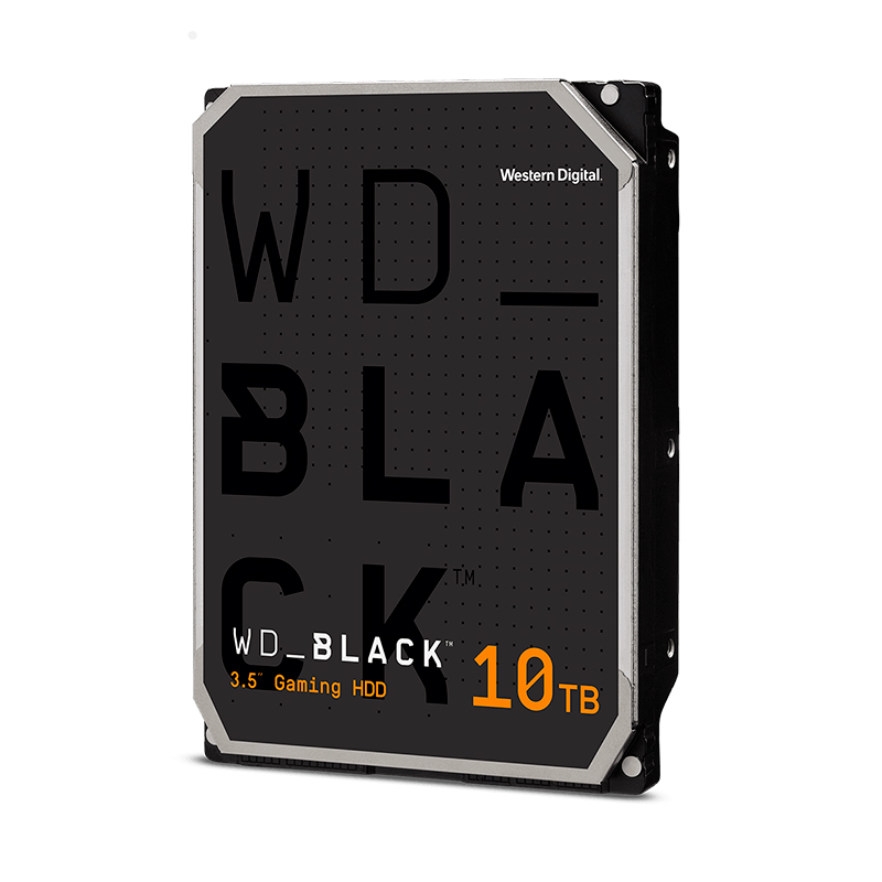 DISCO DURO WESTERN DIGITAL WD BLACK, 10 TB, SATA 6.0 GB/S, 256 MB CACHE, 7200 RPM, 3.5".